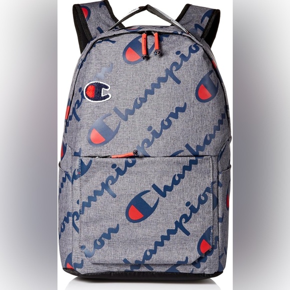 Champion Grey Navy Blue unisex-adult Advocate Backpack - Picture 8 of 9